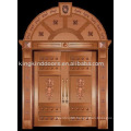 luxury copper door villa door exterior door double door KK-706